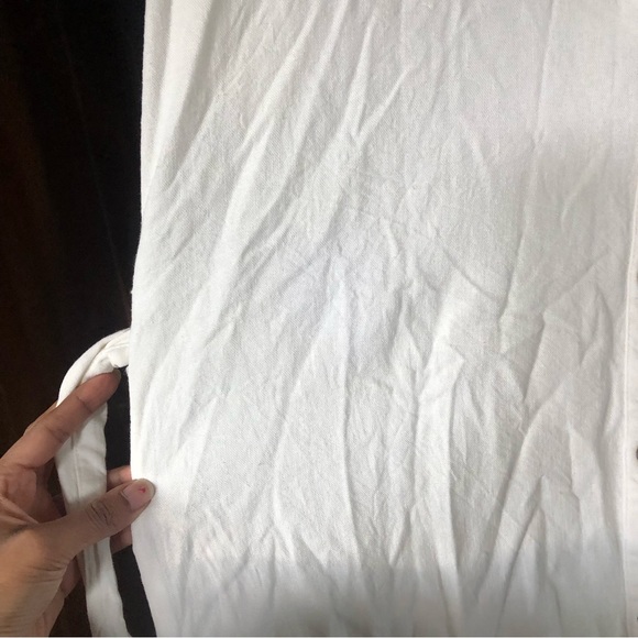 Zara LINEN BLEND SHIRTDRESS - Picture 11 of 12